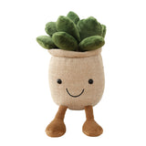 TK0014 Succulent Potted Plush Toy