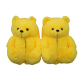 TK0016 Teddy Bear Slippers Cotton Shoes