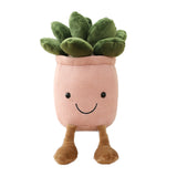 TK0014 Succulent Potted Plush Toy