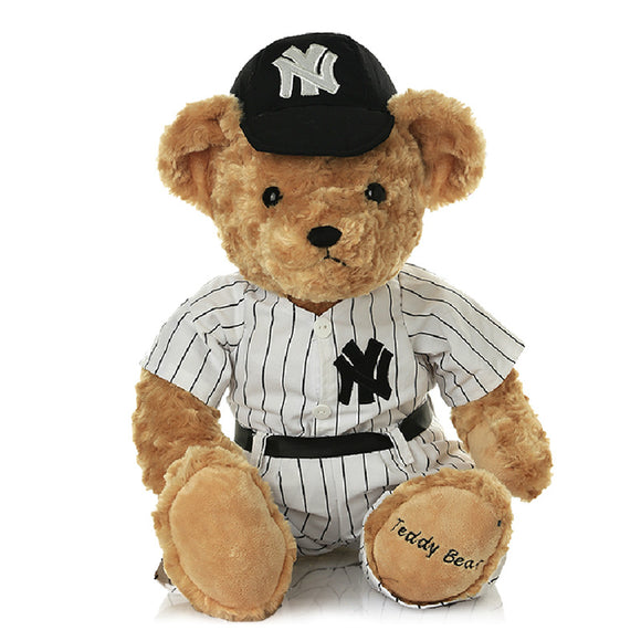 TK0003 30 CM baseball uniform teddy bear