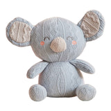 TK0013 25 CM knitted woolen animal toy