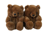 TK0016 Teddy Bear Slippers Cotton Shoes