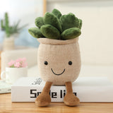 TK0014 Succulent Potted Plush Toy