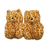 TK0016 Teddy Bear Slippers Cotton Shoes