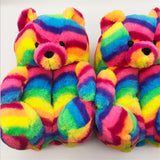 TK0016 Teddy Bear Slippers Cotton Shoes