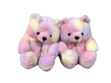 TK0016 Teddy Bear Slippers Cotton Shoes